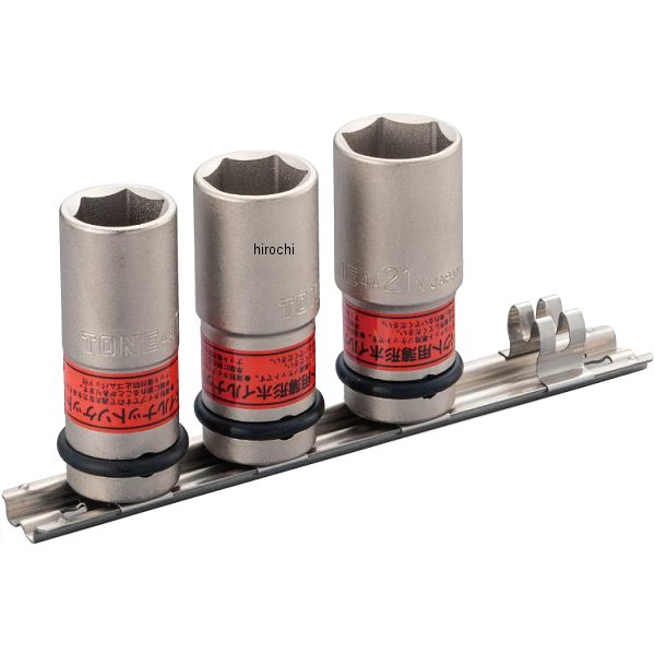 インパクト用 薄形ホイルナットソケットセット(ホルダー付) 差込角 12.7mm (1/2インチ)