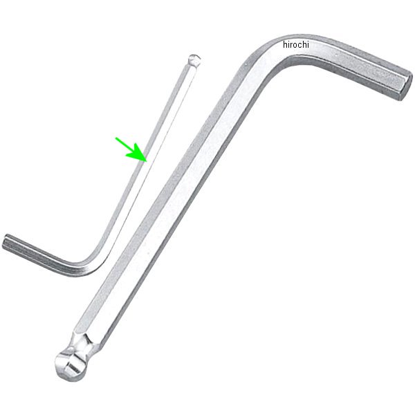 マスターツールボールポイント L形レンチ サイズ 4mm 長さ 78mm