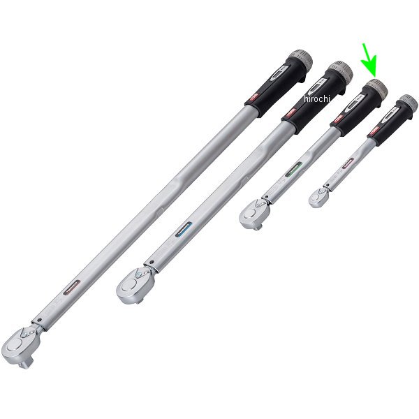 プレセット形トルクレンチ(ダイレクトセットタイプ) 能力範囲 10-50 N・m 長さ 308mm 差込角 9.5mm (3/8インチ)
