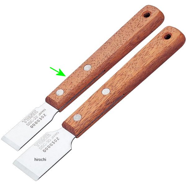 ステンレススクレーパー 刃幅 22mm 長さ180mm