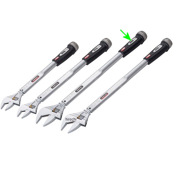 モンキ形トルクレンチ(ダイレクトセットタイプ) 能力範囲 50-150 N・m 開口 17-38mm 長さ 483mm