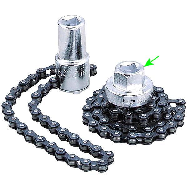 オイルフィルターレンチ 適応オイルフィルター径 115-160Φ 差込角 12.7mm (1/2インチ)