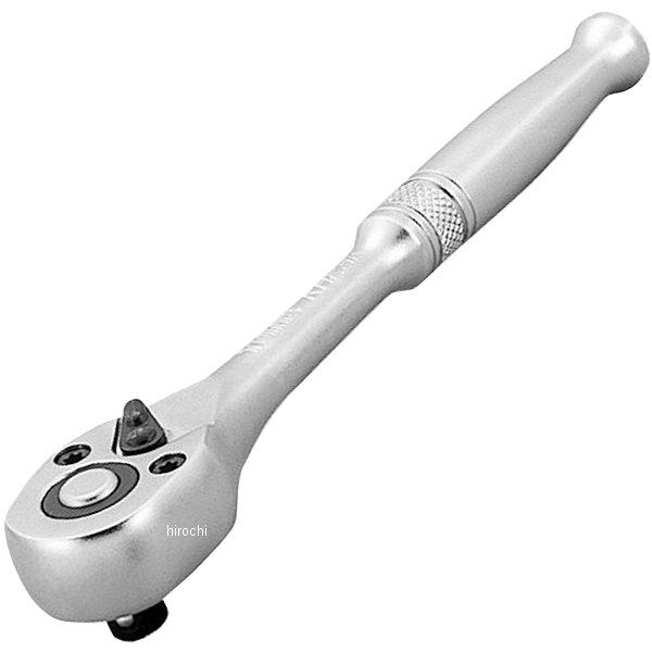 ラチェットハンドル(ホールドタイプ) 歯数 48 長さ 140mm 差込角 6.35mm (1/4インチ)