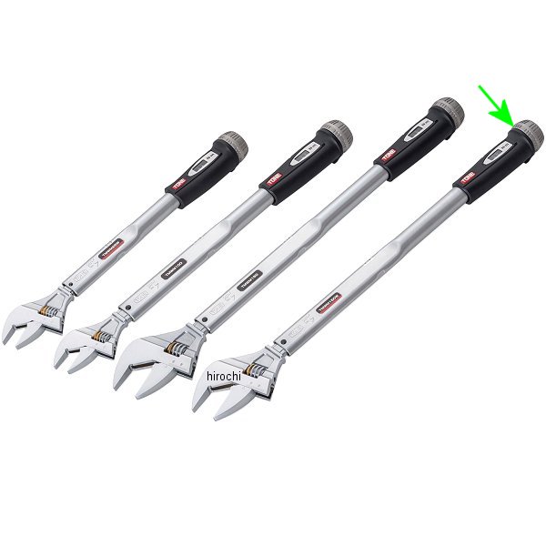 モンキ形トルクレンチ(ダイレクトセット・ワイドタイプ) 能力範囲 50-150 N・m 開口 27-48mm 長さ 500mm