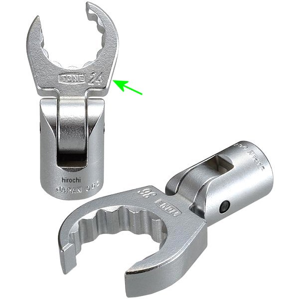 フレックスクロウフットレンチ サイズ 24mm 差込角 12.7mm (1/2インチ)