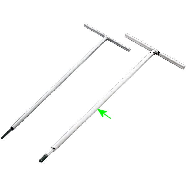 ロングT形ヘキサゴンレンチ サイズ 8mm 長さ 500mm