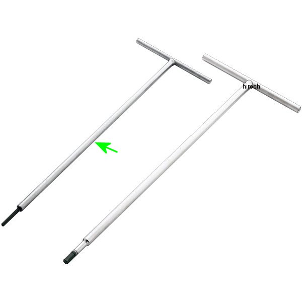 ロングT形ヘキサゴンレンチ サイズ 5mm 長さ 500mm