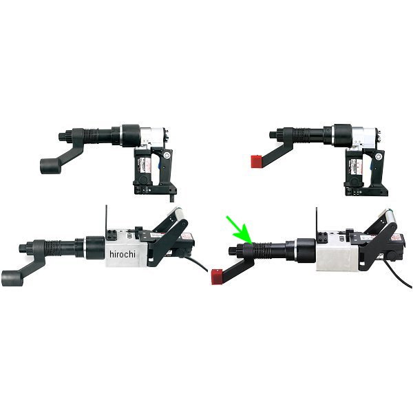 電動タイヤレンチ レバー式 ボルト間距離90-120mm AC100V 400-900Ｎ・m 差込角 25.4mm (1インチ)