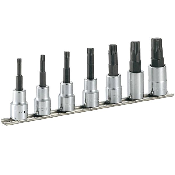 トルクスソケットセット(強力タイプ・ホルダー付) 差込角 12.7mm (1/2インチ)