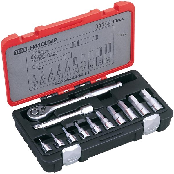 ヘキサゴンソケットレンチセット 差込角 12.7mm (1/2インチ)