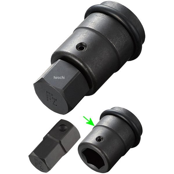 インパクト用 ビットソケット 6AH-14H 17H 19H 22H 24H 27H 用 差込角 19mm (3/4インチ)