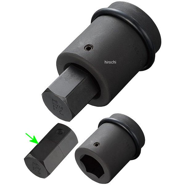 インパクト用 ヘキサゴンビット 対辺 27mm 長さ 81mm 差込角 25.4mm (1インチ)