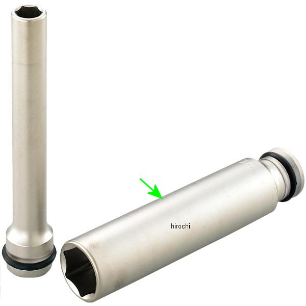 インパクト用 超ロングソケット 対辺 24mm 長さ 150mm 差込角 12.7mm (1/2インチ)