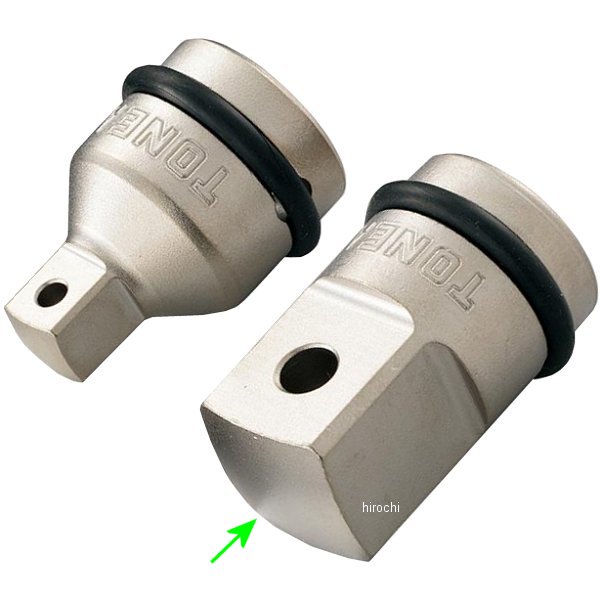 インパクト用 ソケットアダプター 凹差込角 12.7mm (1/2インチ) 凸差込角 19.0mm (3/4インチ) 長さ 42mm