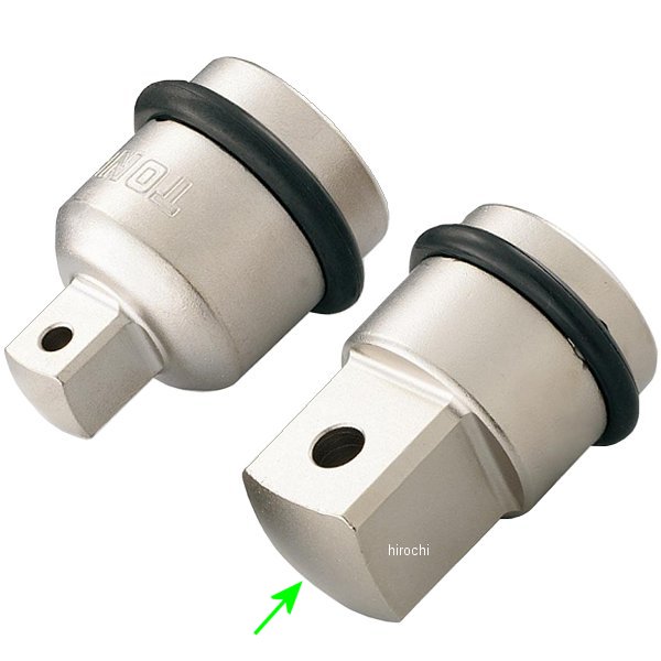 インパクト用 ソケットアダプター 凹差込角 19.0mm (3/4インチ) 凸差込角 25.4mm (1インチ) 長さ 60mm