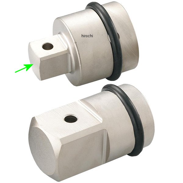 インパクト用 ソケットアダプター 凹差込角 25.4mm (1インチ) 凸差込角 19.0mm (3/4インチ) 長さ 62mm