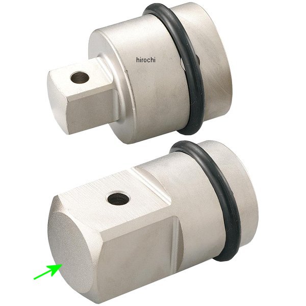 インパクト用 ソケットアダプター 凹差込角 25.4mm (1インチ) 凸差込角 38.1mm (1-1/2インチ) 長さ 80mm