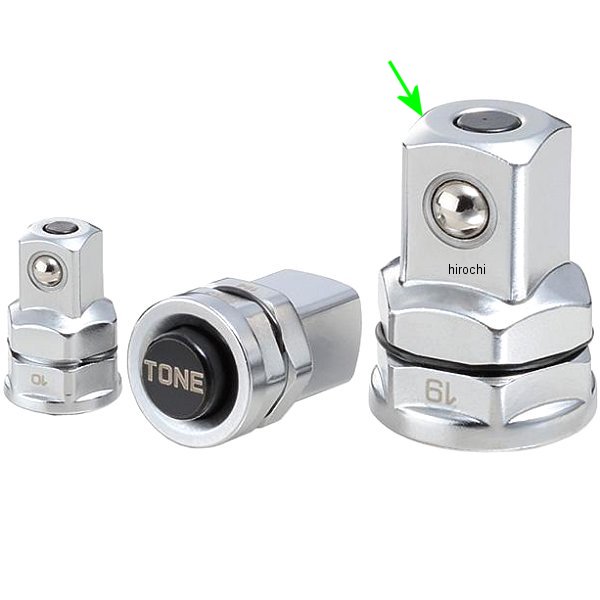 ラチェットめがね用 アダプター 差込角 12.7mm (1/2インチ)用 長さ 30.5mm