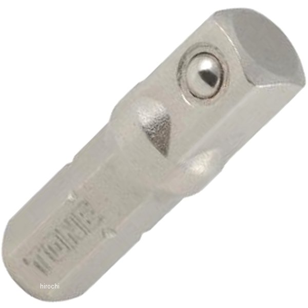 ビットアダプター 差込角 6.35mm (1/4インチ)を ビット 二面幅 6.35mm (1/4インチ)に 長さ 25mm