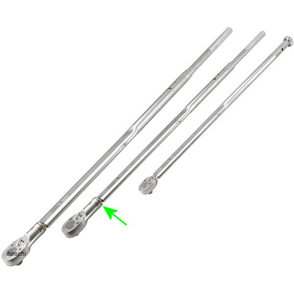 プレセット形トルクレンチ 能力範囲 100-700 N・m 長さ 1314mm 差込角 19mm (3/4インチ)