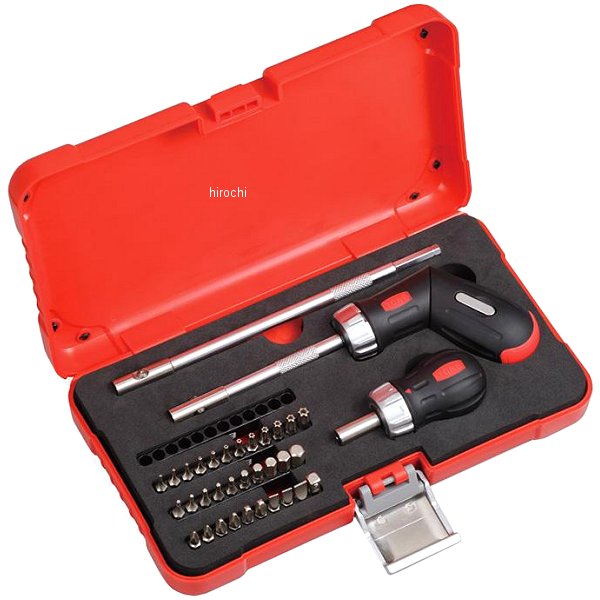 ラチェットドライバー セット ビット 二面幅 6.35mm (1/4インチ)