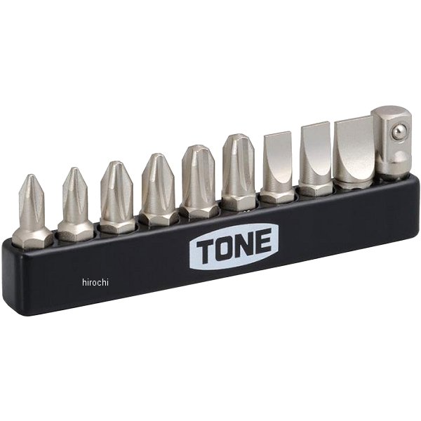 ドライバー ＆アダプタービットセット ビット 二面幅 6.35mm (1/4インチ)