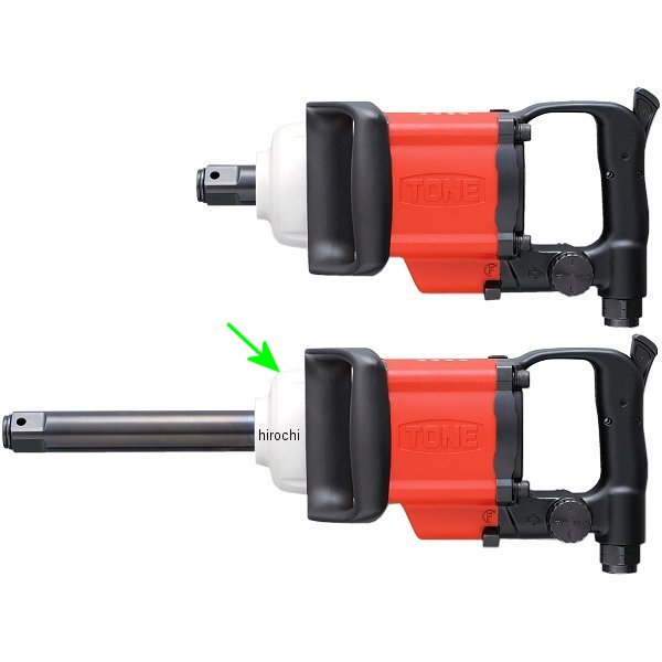 エアーインパクトレンチ(ストレートタイプ) 2100N・m 4500RPM 062MPa 差込角 25.4mm (1インチ)