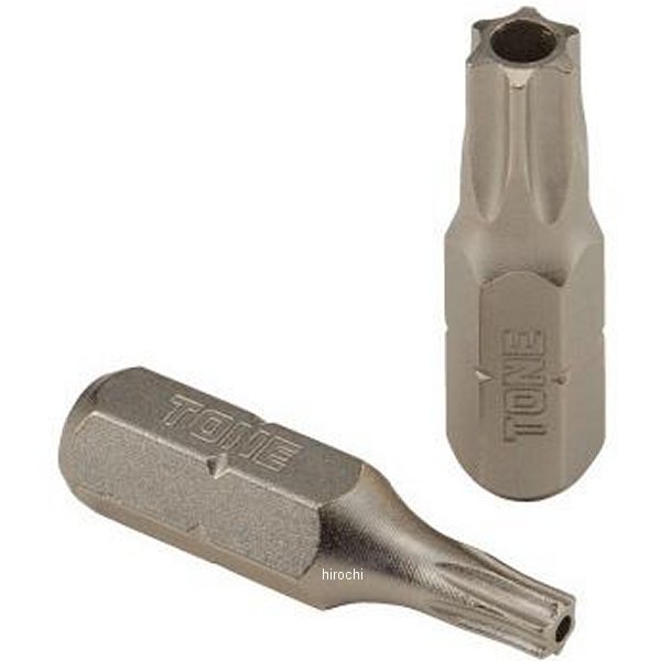 T型トルクスビット(いじり防止タイプ) T6 長さ 11mm ビット 二面幅 6.35mm (1/4インチ)