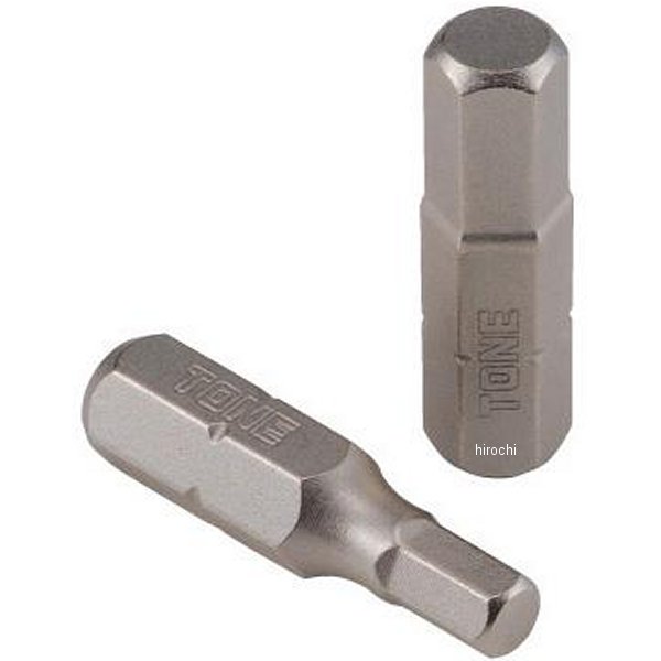 ヘキサゴンビット 対辺 5mm 長さ 25mm ビット 二面幅 6.35mm (1/4インチ) 5個売り