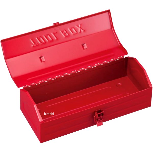 ツールケース 山形ケース 長さ350mm 幅148mm 高さ121mm 赤