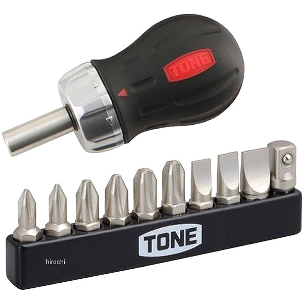 ラチェットスタビードライバー セット ビット 二面幅 6.35mm (1/4インチ)