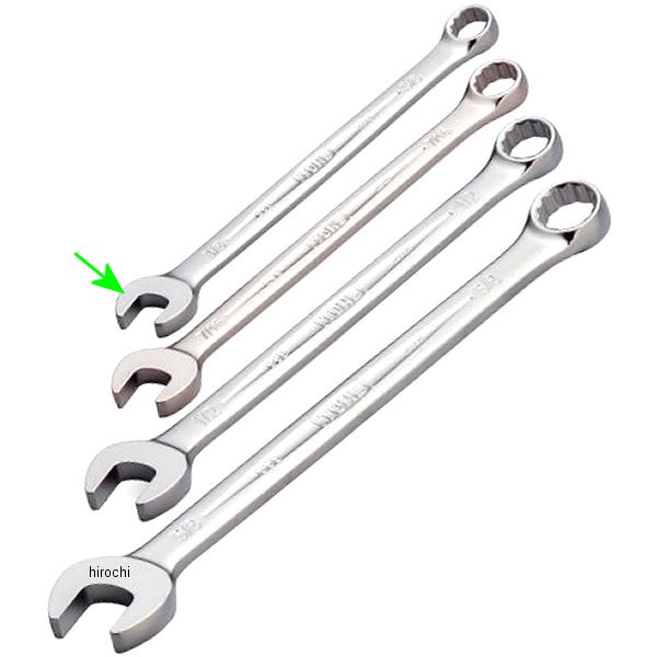 コンビネーションスパナ (インチ) サイズ 3/8インチ 長さ 151mm