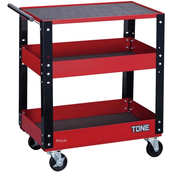 アクティブキャビン キャディ形 3段式 長さ714mm 幅441mm 高さ860mm 赤