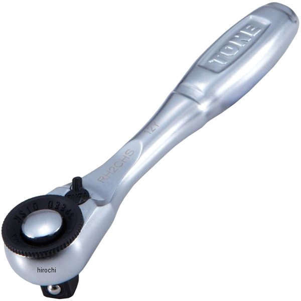 コンパクトショートラチェットハンドル(ホールドタイプ) 歯数 60 長さ88 mm 差込角 6.35mm (1/4インチ)