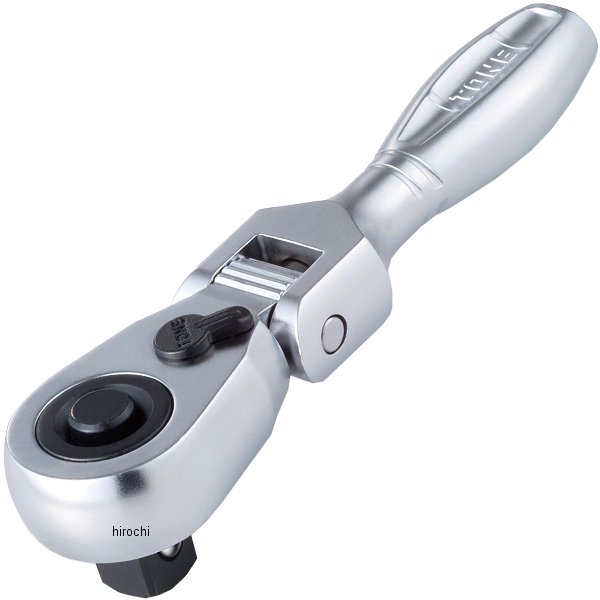 ショート首振ラチェットハンドル(ホールドタイプ) 歯数 72 長さ 110mm 差込角 9.5mm (3/8インチ)