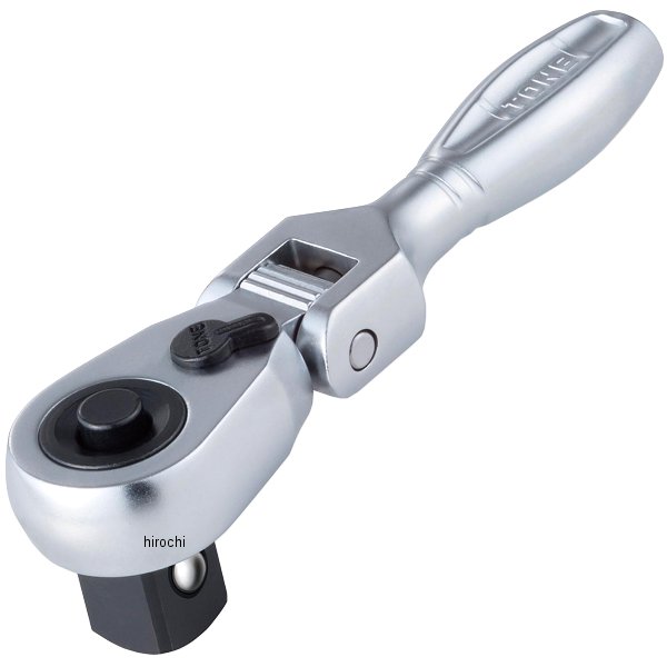 コンパクトショート首振ラチェットハンドル(ホールドタイプ) 歯数 72 長さ 110mm 差込角 12.7mm (1/2インチ)