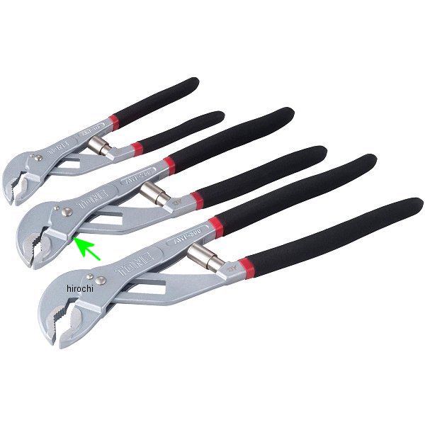 オートウォーターポンププライヤ サイズ 250mm 長さ 250mm