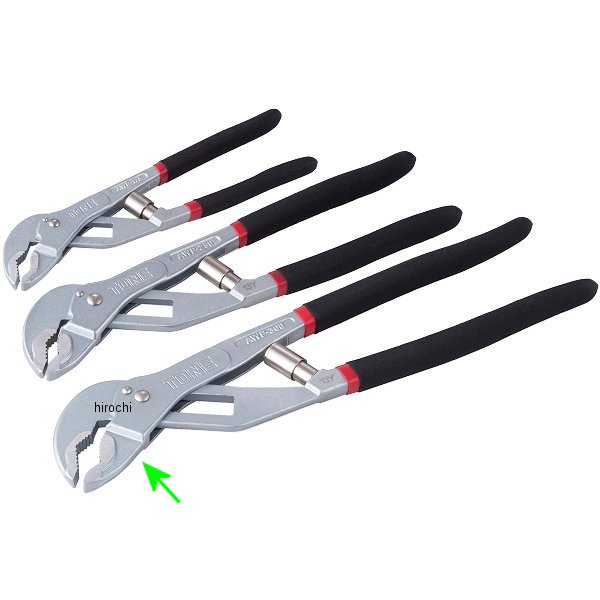 オートウォーターポンププライヤ サイズ 300mm 長さ 300mm