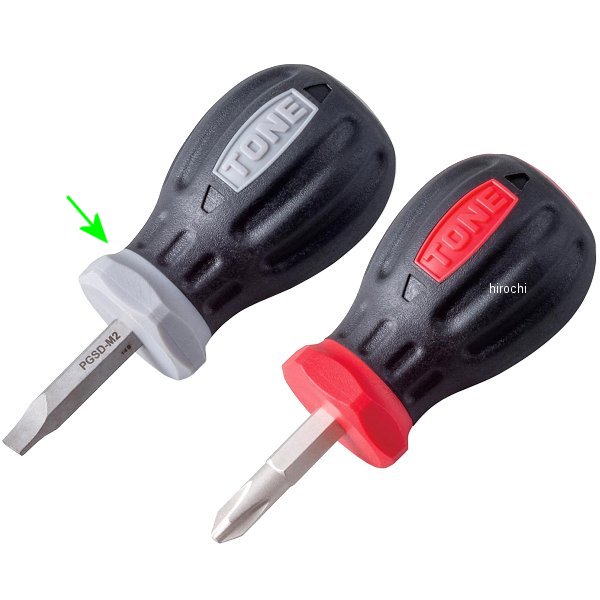 パワーグリップスタビードライバー (-) 0.8x6.0 長さ 25mm グリーン