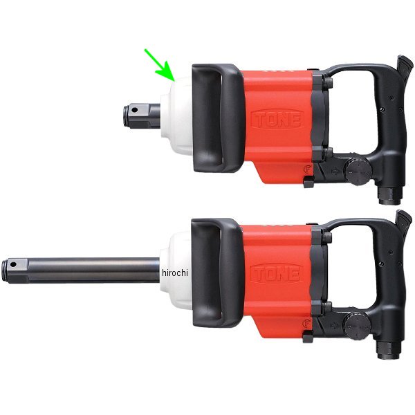 エアーインパクトレンチ(ショートアンビル・ストレートタイプ) 2100N・m 4500RPM 062MPa 差込角 25.4mm (1インチ)