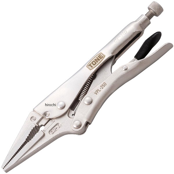 グリッププライヤ(ロングノーズ) サイズ 250mm 長さ 220mm