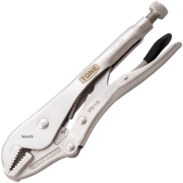 グリッププライヤ(直線あご) サイズ 175mm 長さ 183mm