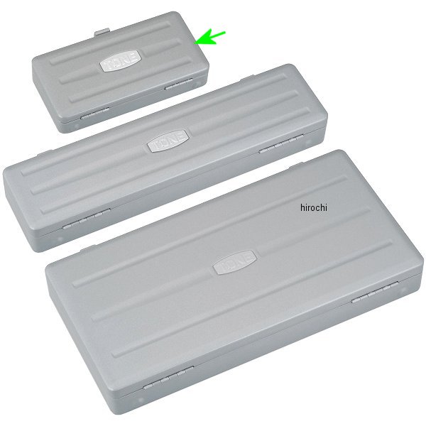 ツールケース トランク形 小 長さ203mm 幅111mm 高さ39mm シルバー