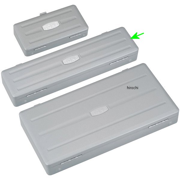 ツールケース トランク形 中 長さ400mm 幅115mm 高さ54mm シルバー