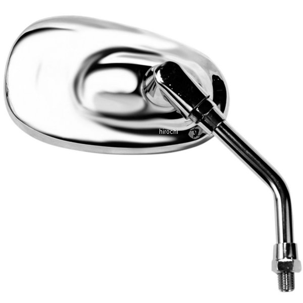 ミラー ミニ オーバル クローム 汎用(1個売り)