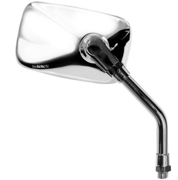 ミラー ミニ長方形 クローム 汎用(1個売り)