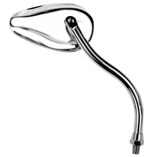 ミラー ミニ ティアドロップ スタンダード クローム(1個売り)