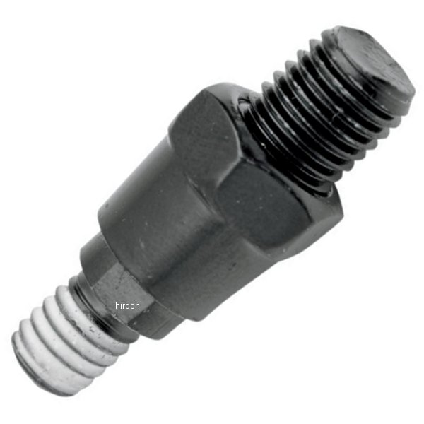 ミラーアダプター 7.93mm→18mm、10mm 黒(左)側