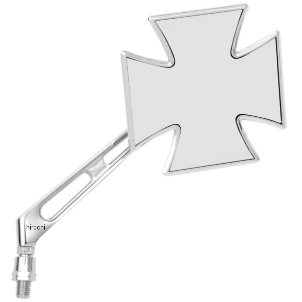 ミラー クロス クローム 10mm(右)