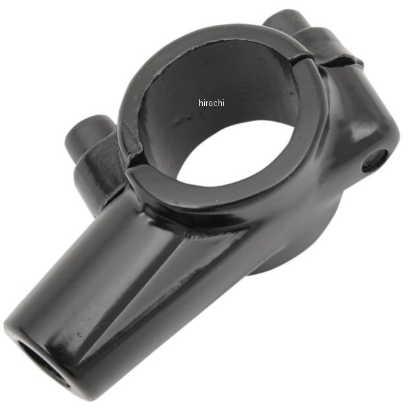 ミラー取り付け金具 7/8インチ(22mm)バー 黒(1個売り)